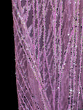 Affordable Sequin 1950s Formal A Line Square Neck Pink Pleated With Beaded Style Impress Long Prom Dresses Party Formal Gowns HZ0311