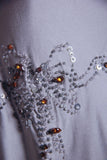Vintage Prom Dresses 90s Formal Mermaid Spaghetti Strap Silver Gray Mid Length Party Gowns Prom Dresses HZ0311