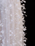 Affordable Sequin 1950s Formal A line Square Neck Sequins Feathers With Beads Style Impress Long Prom Dresses Party Gowns HZ0311