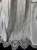 Vintage Long Wedding Gowns 1960s Dresses Ball Gown Sweetheart Style for Bride Satin With Pleated Train White Bridal Gown HZ0311