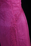 Vintage Prom Dresses Inspiration A Line Sweetheart Pink Semi Formal 90s Prom Dresses With Beads For Teenagers High Schools HZ0311
