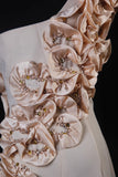 Chic Sheath One Shoulder Hoco Gowns Short 16th Birthday Dress Homecoming Dresses Cocktail Gown HZ0311