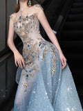 Modest Mermaid Scoop Neck Sequins With Beaded Prom Dresses Inspiration Long Party Night Evening Dress 19th Birthday Outfits HZ0311