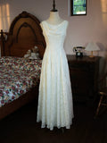 Modest A Line Scoop Neck White Lace Prom Dresses Inspiration Long Party Evening Dress 18th Birthday Outfits HZ0311